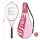 Everfit 27 Inch Tennis Racquet Lightweight Beginner Adult Players Pink with Cushioned Grip and Nylon Strings