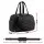 Everfit Tennis Tote Bag Gym Duffle Bag 35L Holds 2 Rackets with Shoe Compartment and Wet-and-Dry Pocket Black