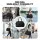 Everfit Tennis Tote Bag Gym Duffle Bag 35L Holds 2 Rackets with Shoe Compartment and Wet-and-Dry Pocket Black