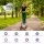 Raw 180W Electric Scooter Foldable Adjustable Height Up to 18 km/h RGB Lights Teens Adults Portable Commuter
