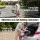 Raw 180W Electric Scooter Foldable Adjustable Height Up to 18 km/h RGB Lights Teens Adults Portable Commuter