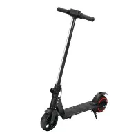 Electric Scooter 130W, 16KM/H, LED Lights, Foldable Aluminium Frame, 5KM Range, Portable, Black, for 120-160cm Riders Electric Scooter 130W, 16KM/H, LED Lights, Foldable Aluminium Frame, 5KM Range, Portable, Black, for 120-160cm Riders