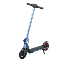Electric Scooter 130W Motor 16KM/H, Foldable Aluminium Frame, LED RGB Lights, 5KM Range, Blue, for Kids 120-160cm Electric Scooter 130W Motor 16KM/H, Foldable Aluminium Frame, LED RGB Lights, 5KM Range, Blue, for Kids 120-160cm