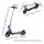 Electric Scooter 130W Motor 16KM/H, Foldable Aluminium Frame, LED RGB Lights, 5KM Range, Blue, for Kids 120-160cm