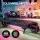 Electric Scooter 130W Motor 16KM/H, Foldable Aluminium Frame, LED RGB Lights, 5KM Range, Blue, for Kids 120-160cm