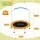 Bestway 91.4cm Kids Trampoline Foldable Rebounder with Foam Handlebar Safety Padding Orange Ages 3+