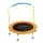 Bestway 91.4cm Kids Trampoline Foldable Rebounder with Foam Handlebar Safety Padding Orange Ages 3+