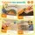 Bestway 91.4cm Kids Trampoline Foldable Rebounder with Foam Handlebar Safety Padding Orange Ages 3+