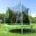 Bestway 8ft Xtreme Air Trampoline 2.44m Safety Enclosure Foam Poles 48 Springs Powder Coated Frame 80kg