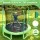 Bestway 8ft Xtreme Air Trampoline 2.44m Safety Enclosure Foam Poles 48 Springs Powder Coated Frame 80kg