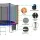 Everfit 12FT Kids Trampoline with Safety Net, Ladder & UV-Tested Steel Frame for Superior Bounce & Durability