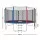 Everfit 16FT Kids Trampoline Rebounder with Enclosure Net Storage Bag and 150kg Capacity