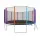 Everfit 16FT Kids Trampoline Rebounder with Enclosure Net Storage Bag and 150kg Capacity
