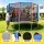 Everfit 16FT Kids Trampoline Rebounder with Enclosure Net Storage Bag and 150kg Capacity