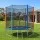 Everfit 6FT Kids Trampoline Rebounder with 60kg Capacity, Enclosure Net, Step Ladder and Storage Bag