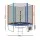 Everfit 6FT Kids Trampoline Rebounder with 60kg Capacity, Enclosure Net, Step Ladder and Storage Bag