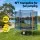 Everfit 6FT Kids Trampoline Rebounder with 60kg Capacity, Enclosure Net, Step Ladder and Storage Bag