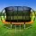 Everfit 12FT Kids Trampoline w/ Safety Net, Ladder, Basketball Set - Heavy-Duty Steel Frame, UV-Resistant, Orange
