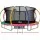 Everfit 14ft Kids Trampoline Rebounder with Ladder & Basketball Hoop, Galvanised Steel Frame, UV-Protected Safety Net
