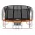 Everfit 16FT Kids Trampoline w/ Ladder, Safety Net, Basketball Set, UV-Tested Steel Frame, Anti-Graze Mat - Orange