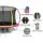 Everfit 8FT Kids Trampoline with Ladder, Safety Net, UV-Tested Anti-Graze Mat, Triple-Rate Springs, 120kg Capacity