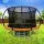 Everfit 8FT Kids Trampoline with Safety Net, Ladder & UV-Tested Anti-Graze Mat - Durable Steel Frame, Orange Rebounder