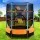 Everfit 4.5FT Kids Trampoline w/ Safety Net & UV-Resistant Mat | Galvanised Frame & Elastic Ropes | Orange | Ages 3-8