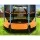 Everfit 4.5FT Kids Trampoline w/ Safety Net & UV-Resistant Mat | Galvanised Frame & Elastic Ropes | Orange | Ages 3-8