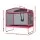 Everfit 6FT Kids Trampoline 3-in-1 Rebounder with Swing Belt and Zipped Entrance Pink