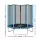 Everfit 6FT Kids Trampoline with Safety Net, UV-Stabilised Padding, Heavy-Duty Steel Frame, Blue, 50kg Capacity