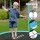 Everfit 6FT Kids Trampoline with Safety Net, UV-Stabilised Padding, Heavy-Duty Steel Frame, Blue, 50kg Capacity