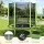 Everfit 6FT Kids Round Trampoline with Enclosure Net, 60kg Capacity and Galvanised Frame Green