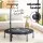Everfit 40 Inch Foldable Fitness Trampoline with Adjustable Foam Handrail, Heavy Steel Frame, Home Gym Rebounder