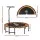 Everfit 48-Inch Foldable Fitness Trampoline with Adjustable Foam Handrail, Heavy-Gauge Steel Frame, 150kg Capacity