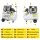 Giantz 24L Steel Air Compressor, 0.75HP Oil-Free, Quiet 58dB, Portable Tyre Inflator with 115PSI &amp; 40