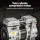 Giantz 24L Steel Air Compressor, 0.75HP Oil-Free, Quiet 58dB, Portable Tyre Inflator with 115PSI &amp; 40