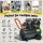 Giantz 50L Oil-Free Air Compressor, Quiet 3.0HP, Portable Tyre Inflator, 200L/Min, Steel, Ultra-Quiet, DIY