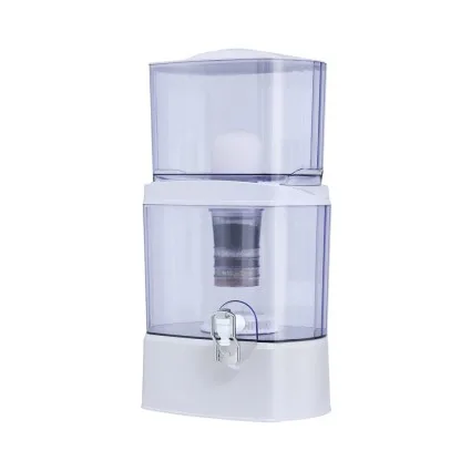 Devanti 24L Gravity Water Filter, Multi-Stage BPA-Free, Eco-Friendly, Benchtop Design for Home, Camping, and Office