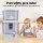 Devanti 24L Gravity Water Filter, Multi-Stage BPA-Free, Eco-Friendly, Benchtop Design for Home, Camping, and Office