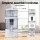 Devanti 16L Gravity Water Filter, BPA-Free, Multi-Stage Filtration, Ideal for Home & Camping, Easy Maintenance