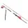Giantz Cordless Pole Hedge Trimmer 20V Lithium 2m Extendable Electric Pruner, Double-Sided Blade, Shoulder Strap