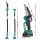 Giantz Telescopic Pole Chainsaw 6 Inch Cordless Tree Trimmer Kit 20V Lithium Battery, 2x1500mAh, 130–250cm
