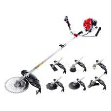 Giantz 62CC Pro-Series 7-in-1 Gardening Tool: Pole Saw, Brush Cutter, Whipper Snipper with Anti-Vibration & Safety Kit