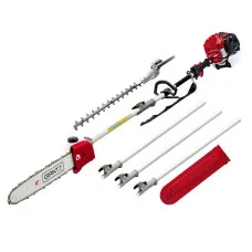 Giantz 65CC 2-in-1 Pole Chainsaw & Hedge Trimmer, 4.3m Long Reach, 12