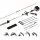 Giantz 65CC Pro-Series 7-in-1 Pole Chainsaw: Petrol Brush Cutter, Hedge Trimmer, Whipper Snipper, 5.6m Reach,