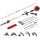 Giantz 62CC 7-in-1 Multi-Tool: Chainsaw, Hedge Trimmer, Brush Cutter, 5.6m Reach, Anti-Vibration, Bonus