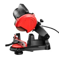 Giantz Electric Chainsaw Sharpener - 230W Aluminium Body, Quick-Lock System, 4 Grinding Wheels, 5500 RPM Performance
