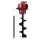 Giantz 92CC 300mm Petrol Post Hole Digger with 80cm Extension - Heavy Duty 2-Stroke Engine & Advanced Gearbox