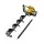 Giantz 82CC Post Hole Digger 200mm Auger, Heavy Duty Steel, Petrol Drill, 1.8m Depth, Extension, 1-Year Warranty