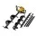 Giantz 82CC Petrol Post Hole Digger – Heavy Duty Steel, 3 Auger Bits, 2 Extensions, Anti-Vibration, 3m Depth